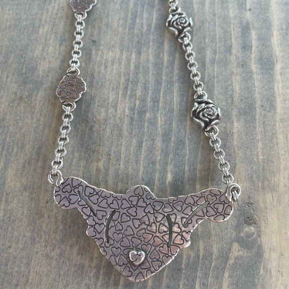 Retired Brighton Rose Necklace - Picture 4 of 4